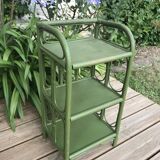 Rattan shelf