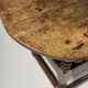 English monk chair table oak 18th century
