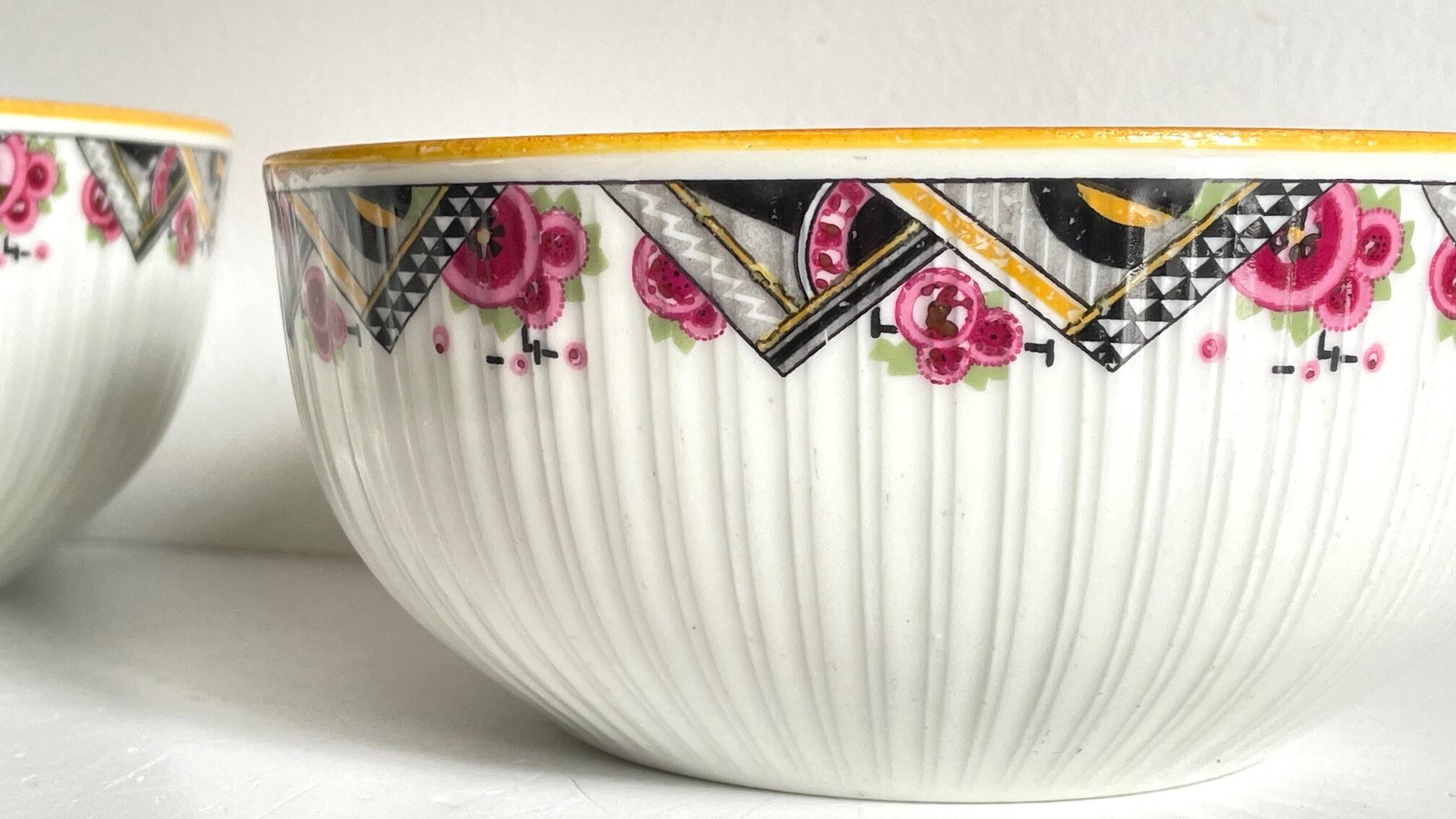 Saladiers mehun decor art deco