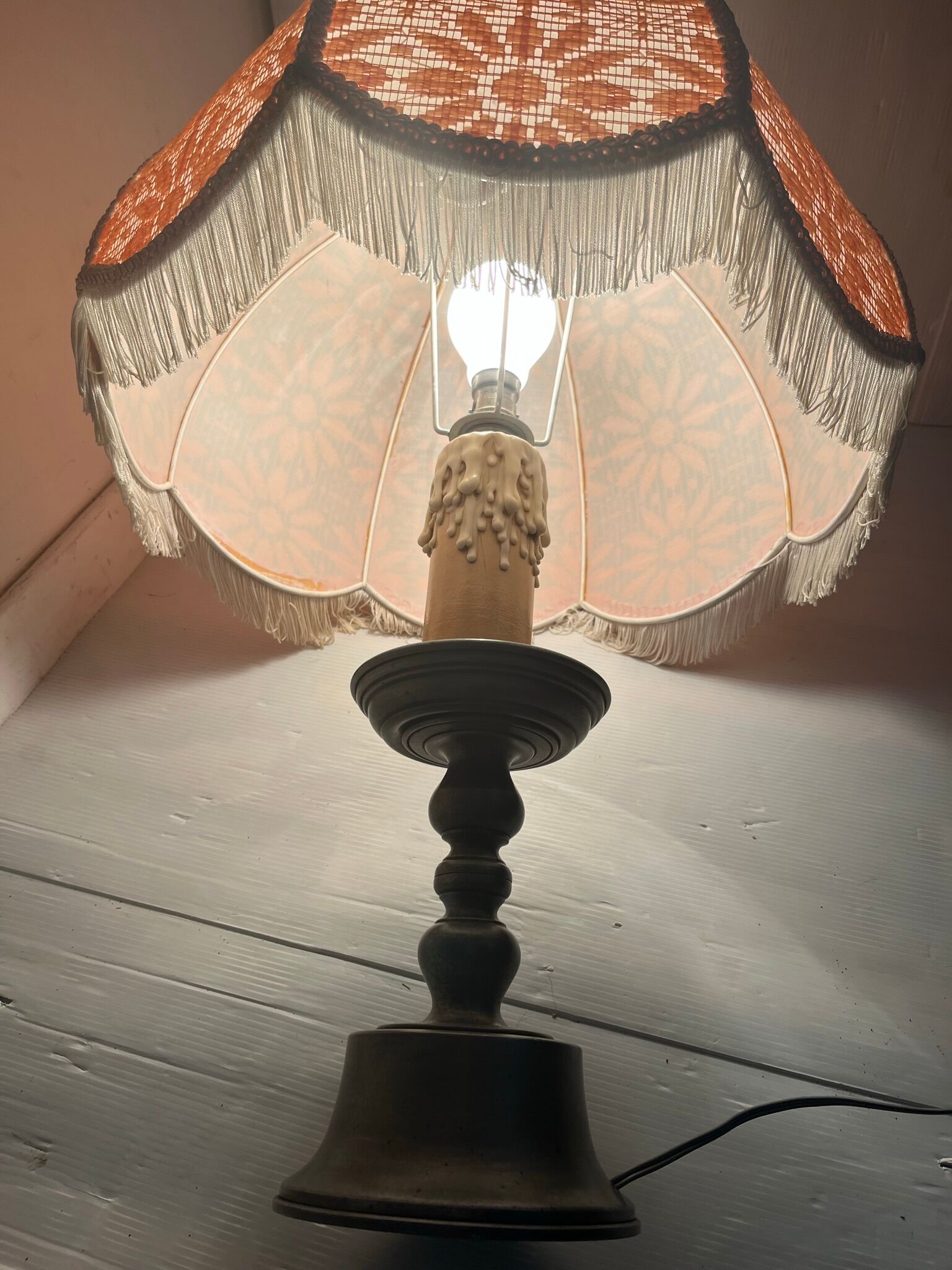 Vintage bedside lamp
