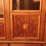 Armoire bibliothèque XIXe siècle