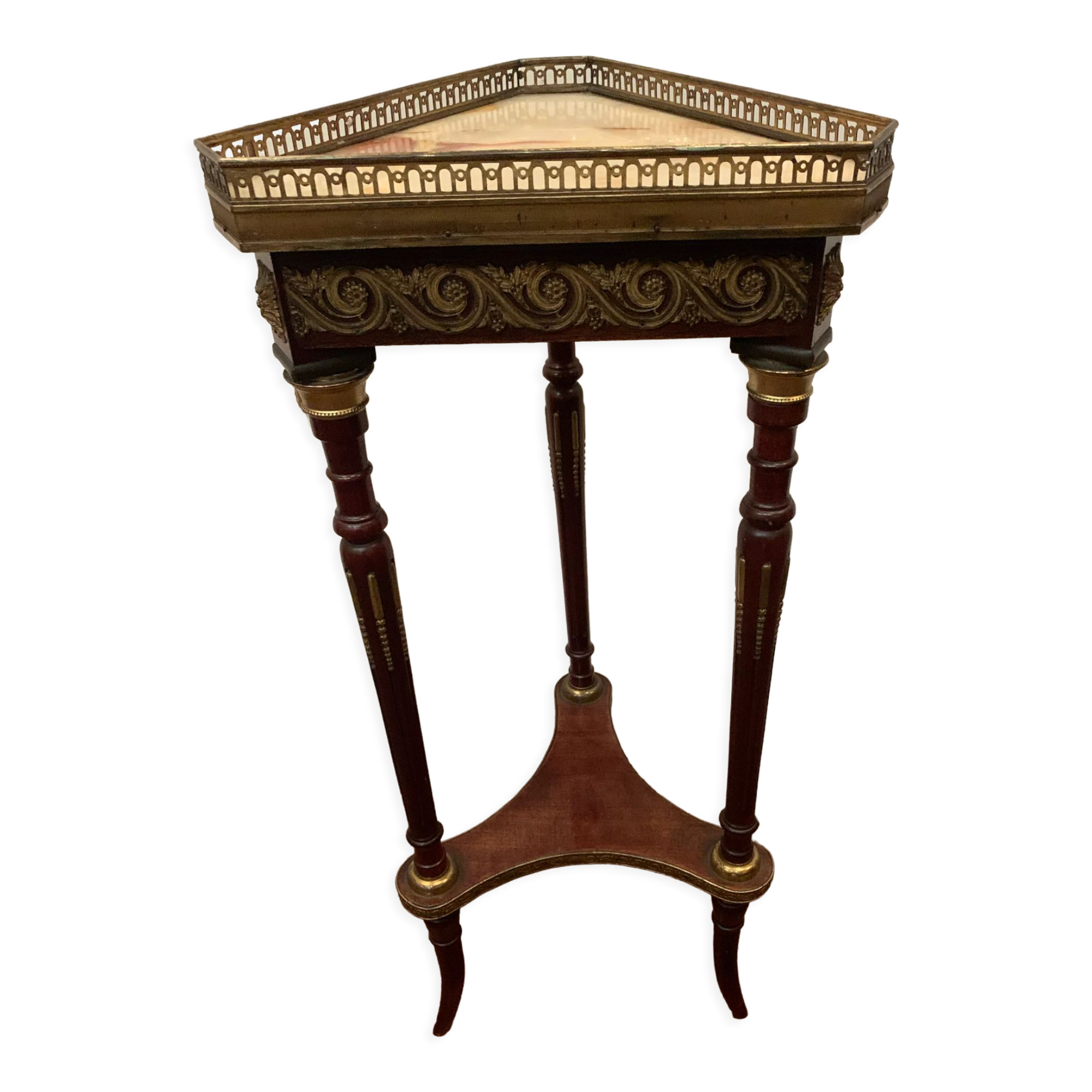 Napoleon III harness in mahogany and bronze XIX century