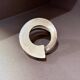 Vintage Silver Plated Horseshoe Candle Holder Equestrian Home Interior Accent