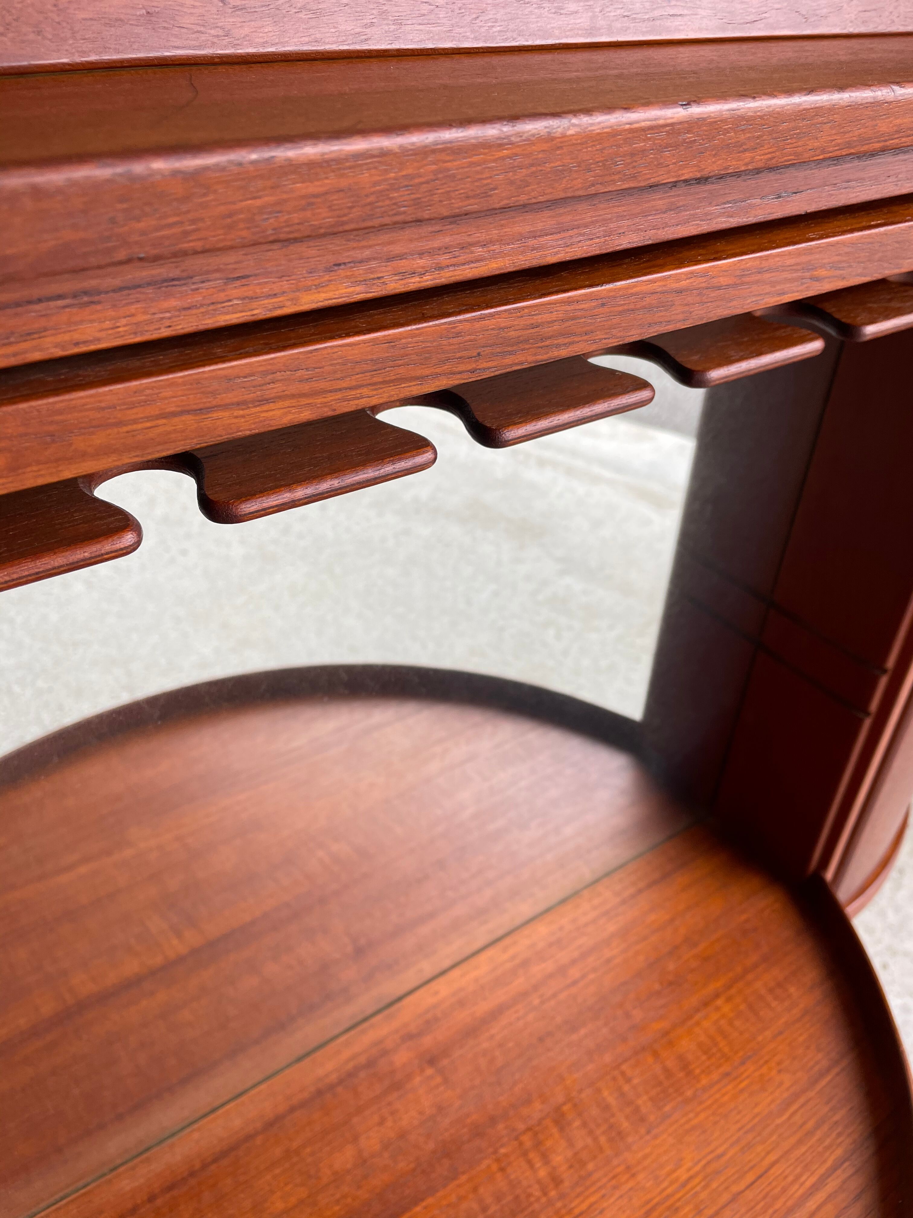Torbjorn Afdal teak bar furniture 1960