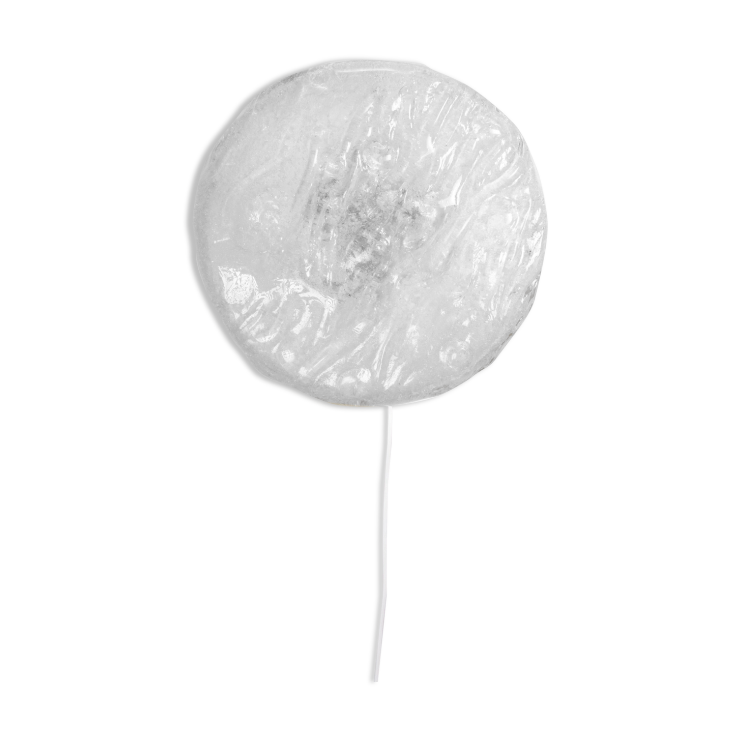 German vintage round ceiling lamp by Kaiser Idell, 1960s