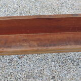 pair of farm benches in cherry