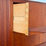 Scandinavian mid-century teak chest of drawers