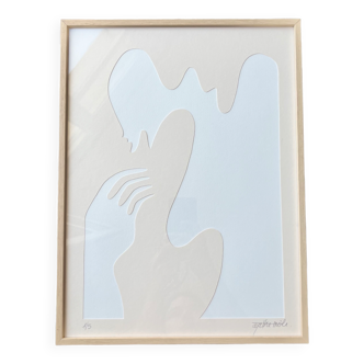 "L'art de rêver", 2023, format 30 x 40 cm, 5 exemplaires uniquement par Atelier Agapé