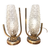 Pair of designer lamps