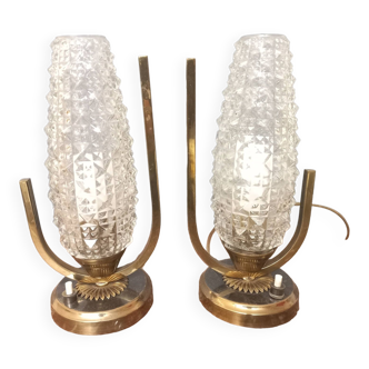 Pair of designer lamps