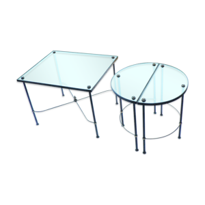 Table basse tripartite