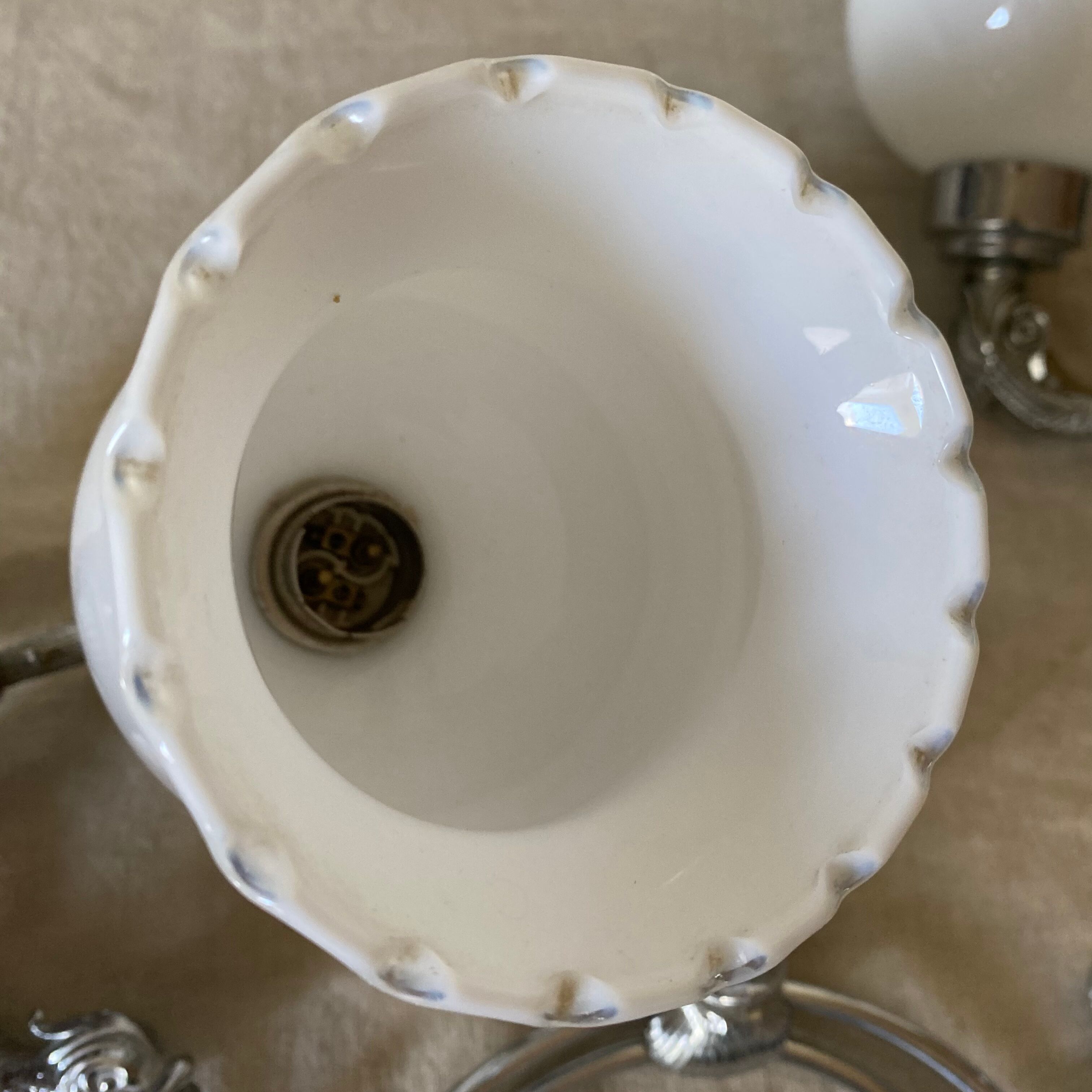 Fish themed wall lamps and bathroom set