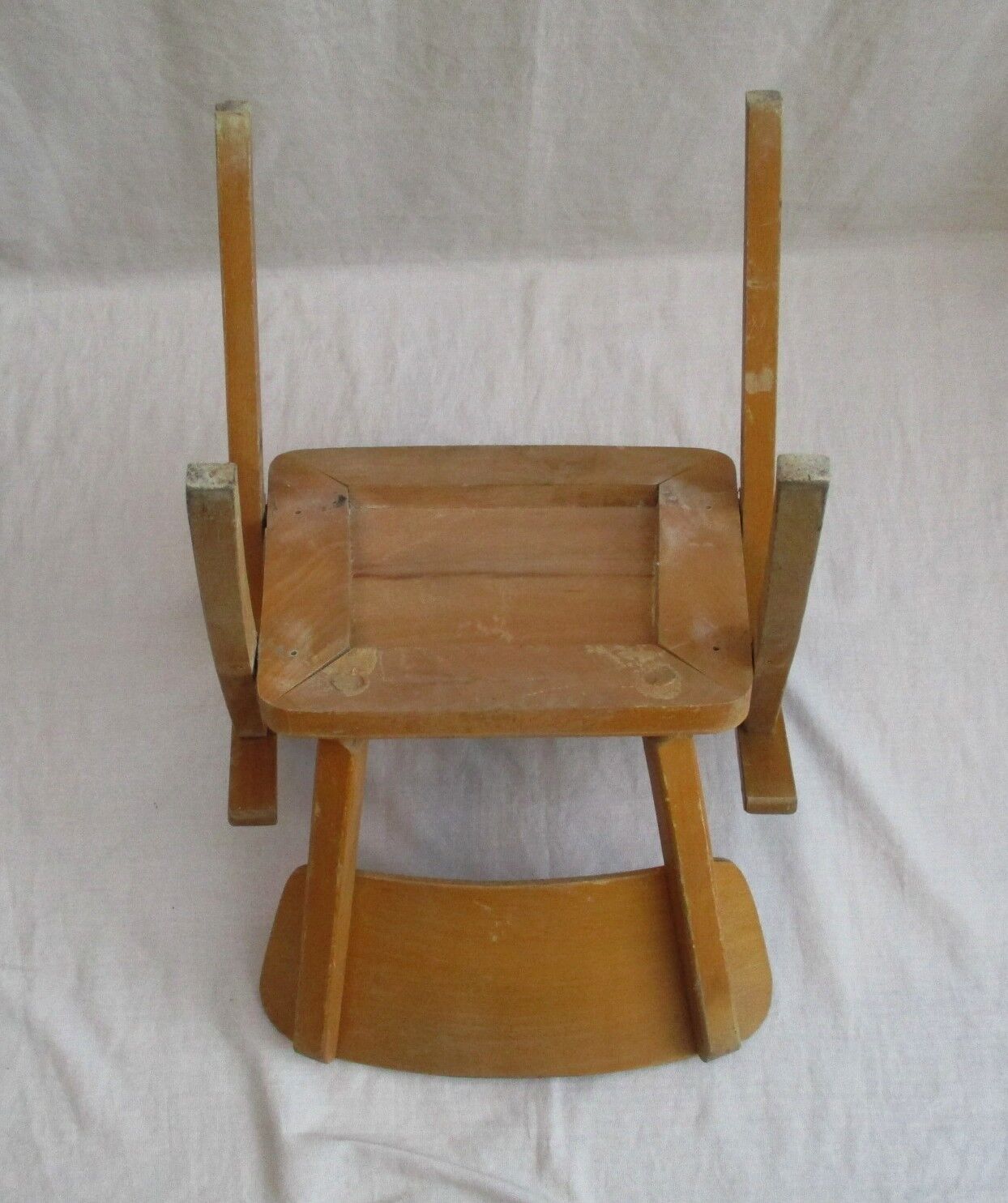 Vintage armchair child compass feet