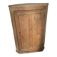 Antique corner cabinet with 1 door