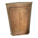 Antique corner cabinet with 1 door
