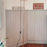 Orange spot floor lamp 1970