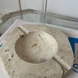 Travertine ashtray
