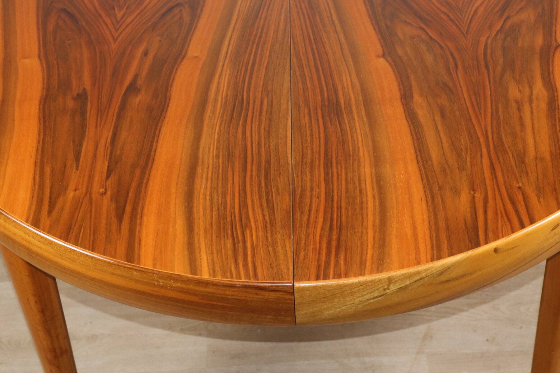 Scandinavian extendable dining table in teak – 1960s