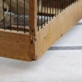 Old wooden bird cage