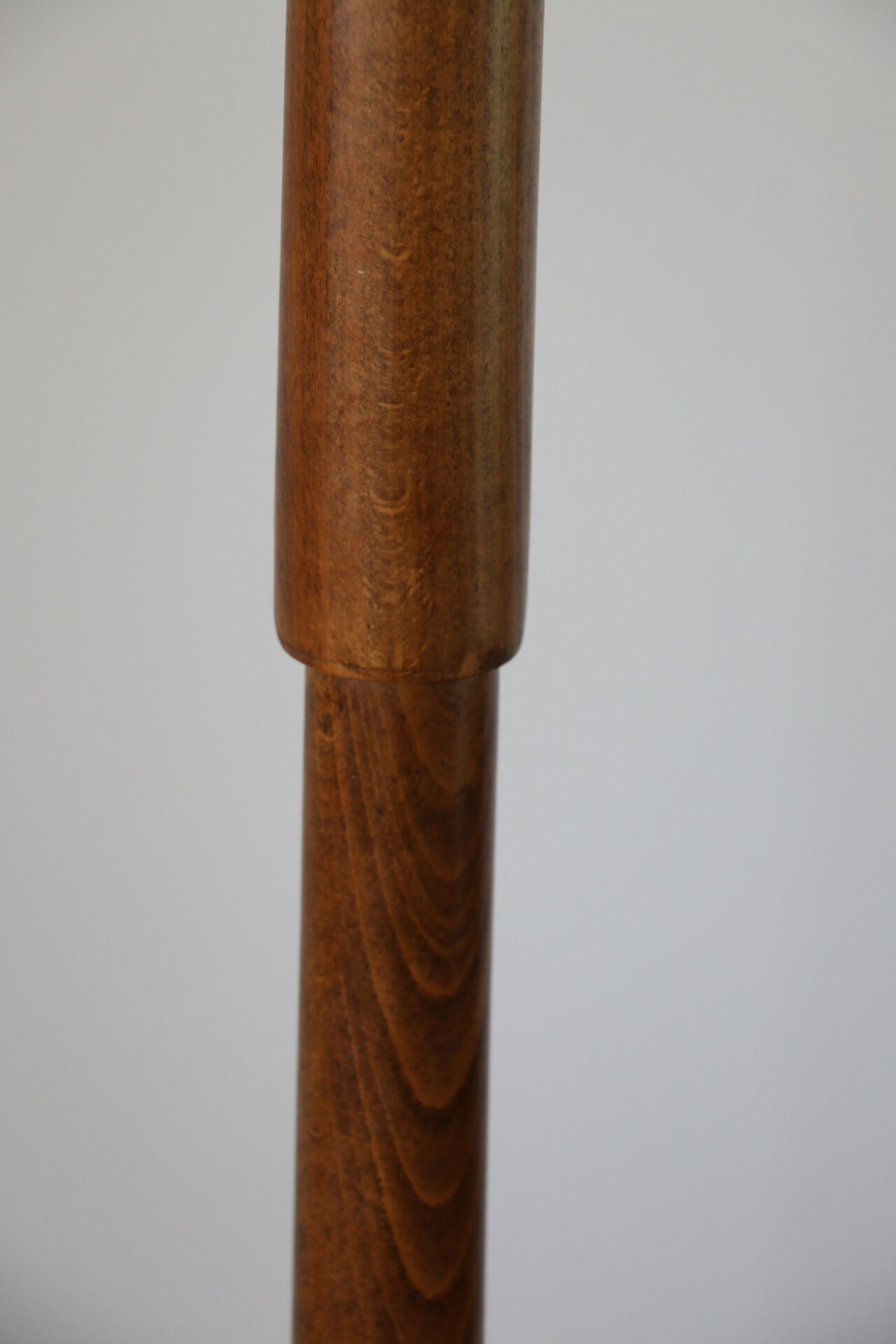 Baumann single dark beech parrot coat rack