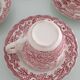 Myotts Country Life Set of 6 Cups and Saucers - England