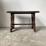 50s Brutalist Oak Coffee Table