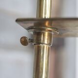 1930s brass floor lamp, reading lamp.