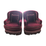 Pair of armchairs