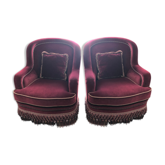 Pair of armchairs