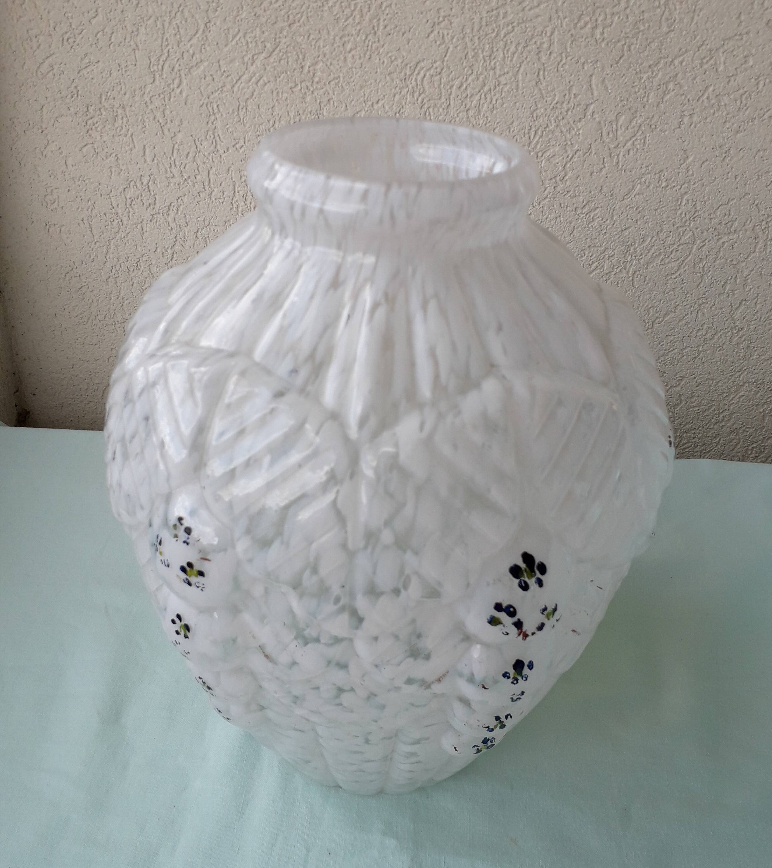 Art Deco glass vase