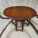 Table Gateleg Solid Oak 1900, England