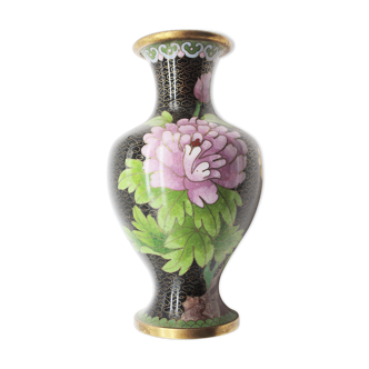 Vase cloisonné chinois