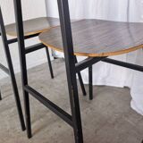 Chaises d'école industrielles vintage - STOL Kamnik - Yougoslavie des années 70 - Lot de 6