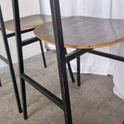 Vintage Industrial School Chairs - STOL Kamnik - 70s Yugoslavia - Set of 6