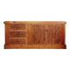 Mid-century Brutalist solid wood Sideboard