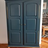 Scandinavian wardrobe wardrobe ganne blue