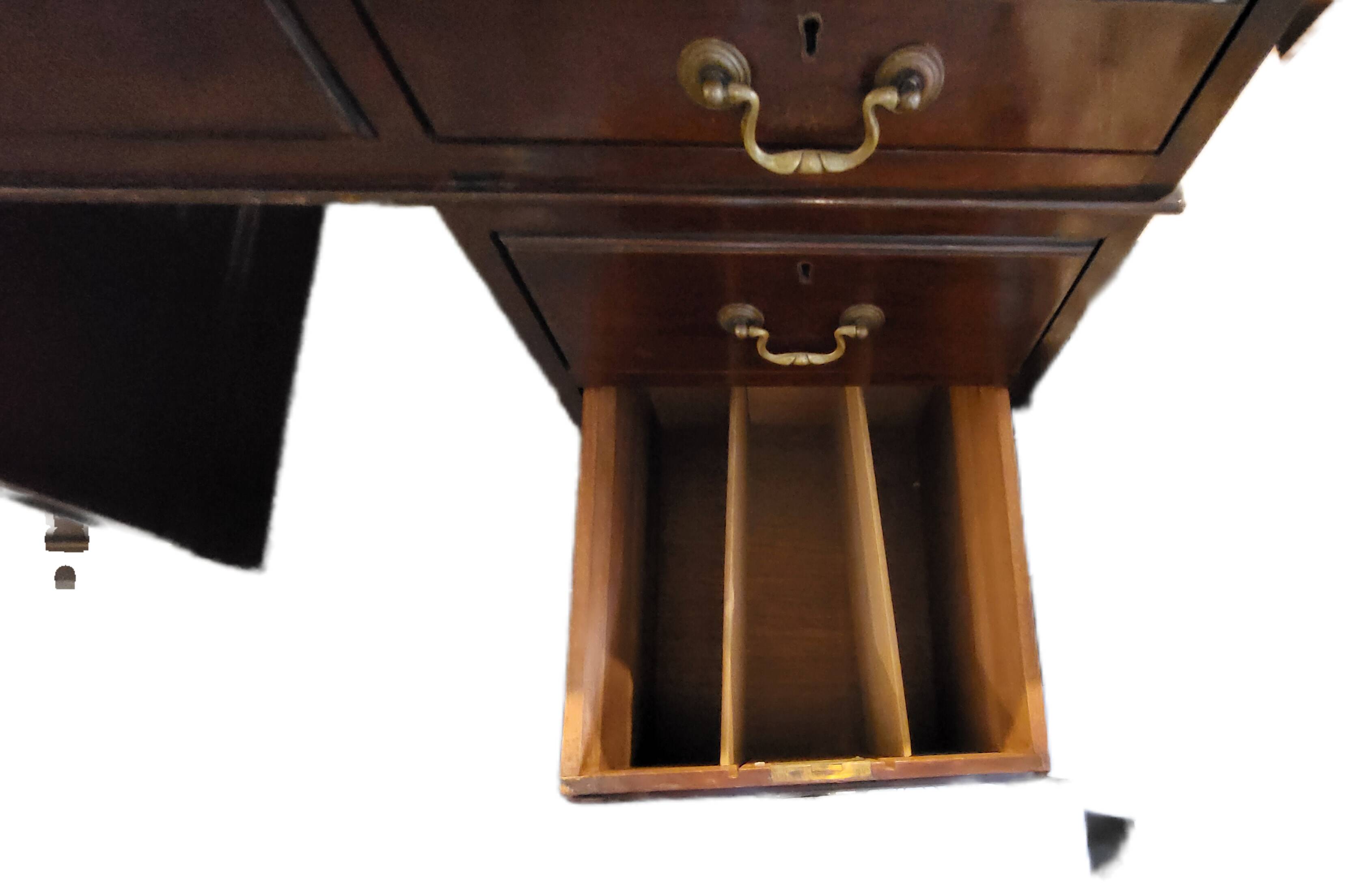 Bureau Anglais "Pedestral  Desk" Époque  Victorienne