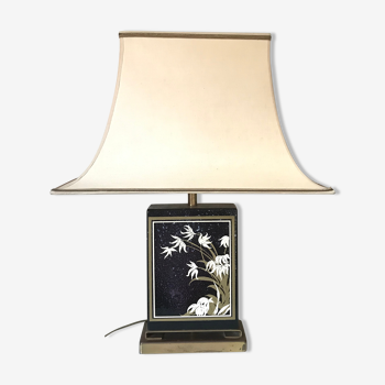 Lampe vintage en céramique