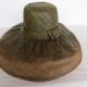 large Malagasy hat made of woven fibres