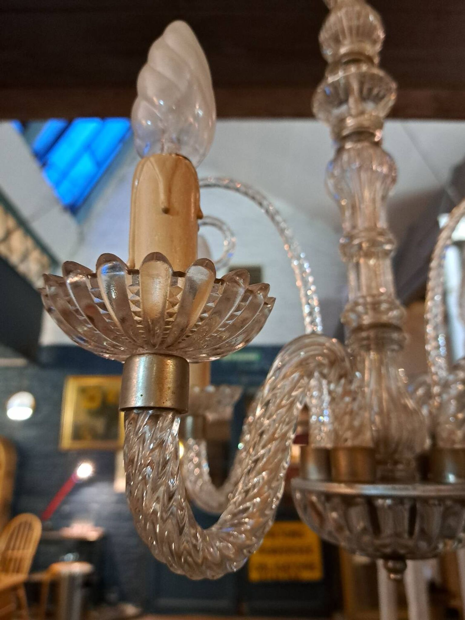 Lustre murano en cristal