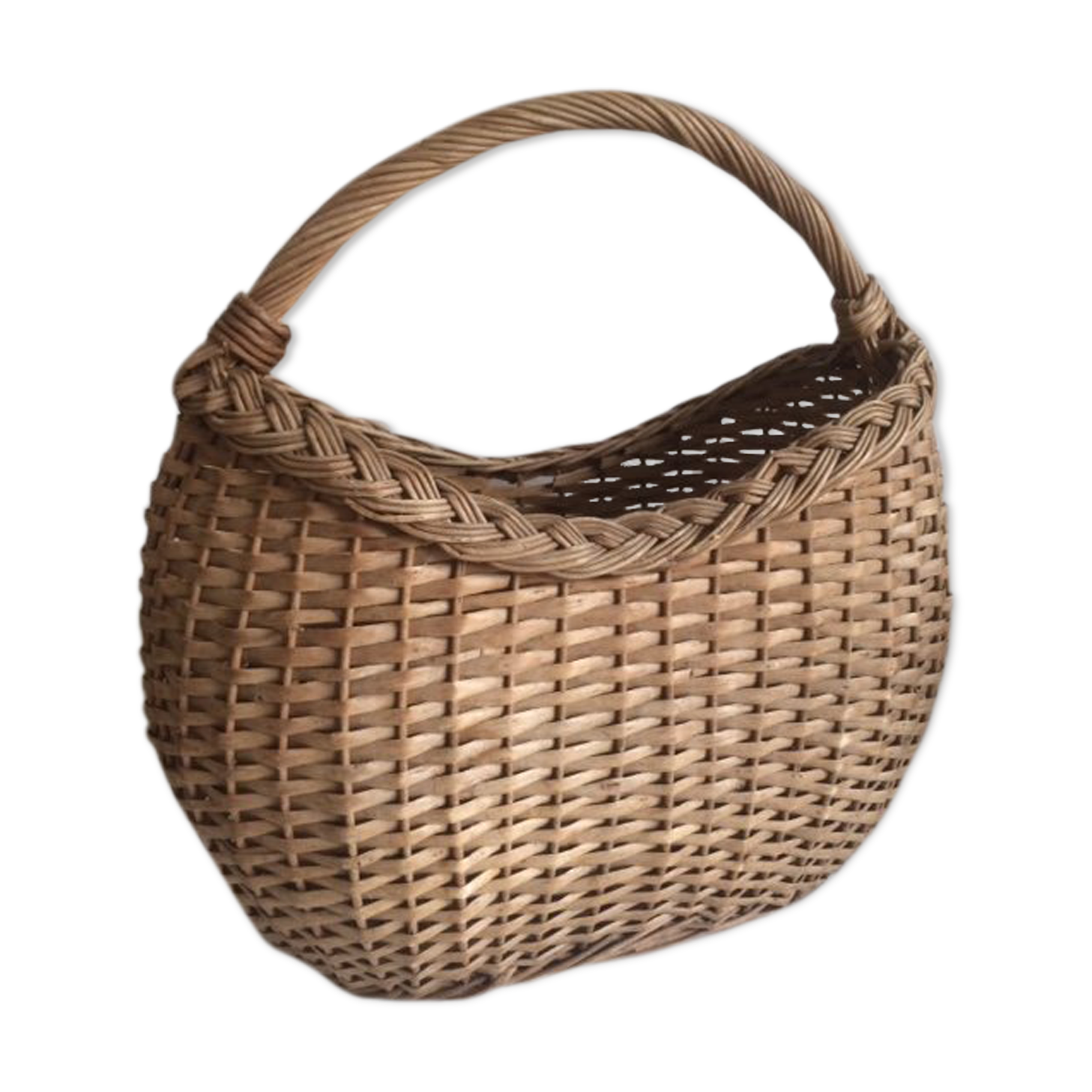 Wicker vintage basket