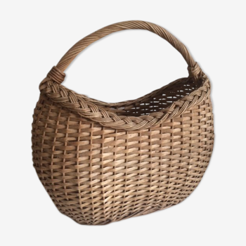 Panier vintage en osier