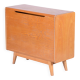Restored Midcentury Hinged Storage Cabinet, Ash, Jitona Sobeslav, Czechia, 1950s
