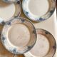 Large antique ironstone plates