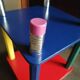 Pierre sala table de nuit d'appoint enfant crayon 1980 90