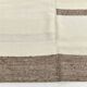 Cream & Brown Large Kilim Rug, 255x313Cm