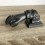 Vintage hand door knocker
