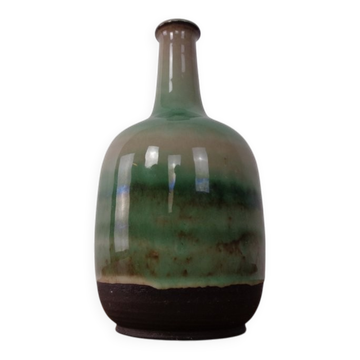 Small Danish ceramic vase from Hyllested, 1960s