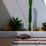 Handmade recycled cotton rug - Multicolor