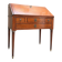 BUREAU DE PENTE DE MILIEU EN ACAJOU DE STYLE LOUIS XVI XIX EME SIÈCLE 
